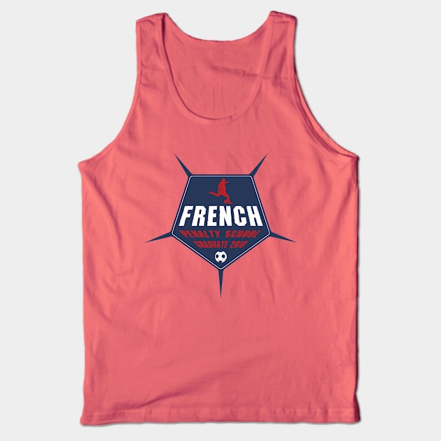 France Penalty School World Football Championship 2018 Tank Top by Rebus28